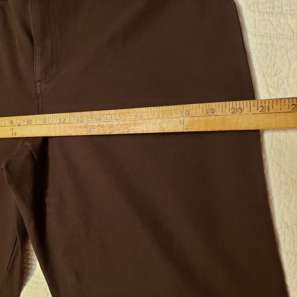 JUST REDUCED Lafayette 148 brown slacks - Picture 3 of 8